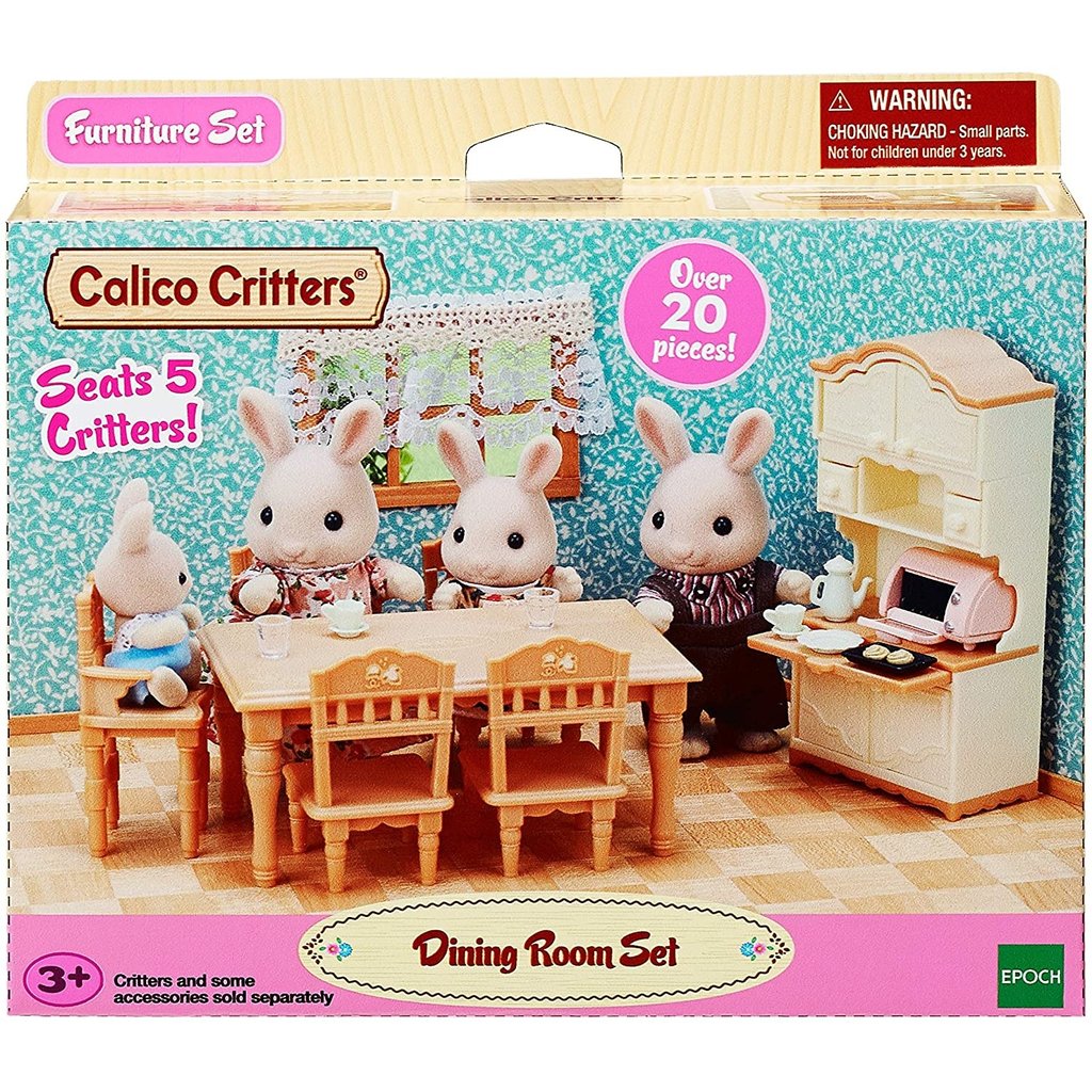 CALICO CRITTERS DINING ROOM SET CALICO CRITTERS