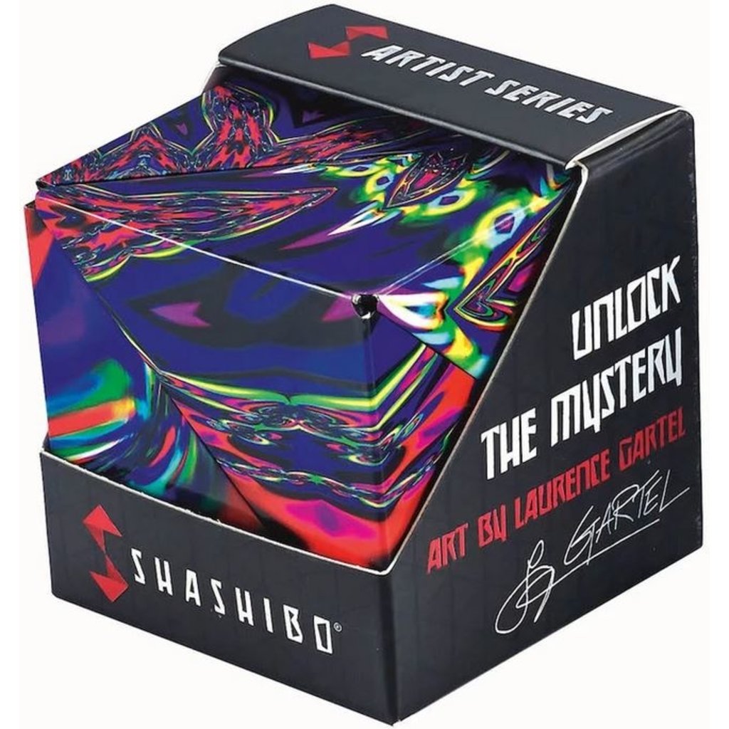 FUN IN MOTION SHASHIBO MAGNETIC PUZZLE CUBE ARTIST SERIES