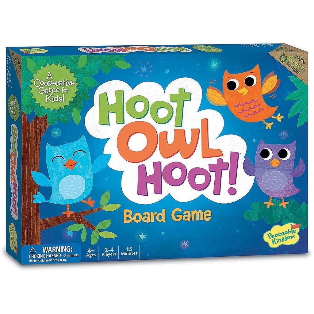 PEACEABLE KINGDOM HOOT OWL HOOT