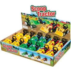 THE TOY NETWORK SCOOP TRACTOR DIE CAST