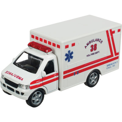 KINSMART DIE CAST AMBULANCE