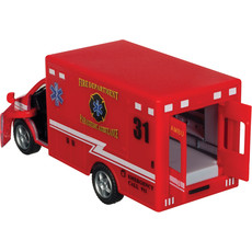 KINSMART DIE CAST AMBULANCE