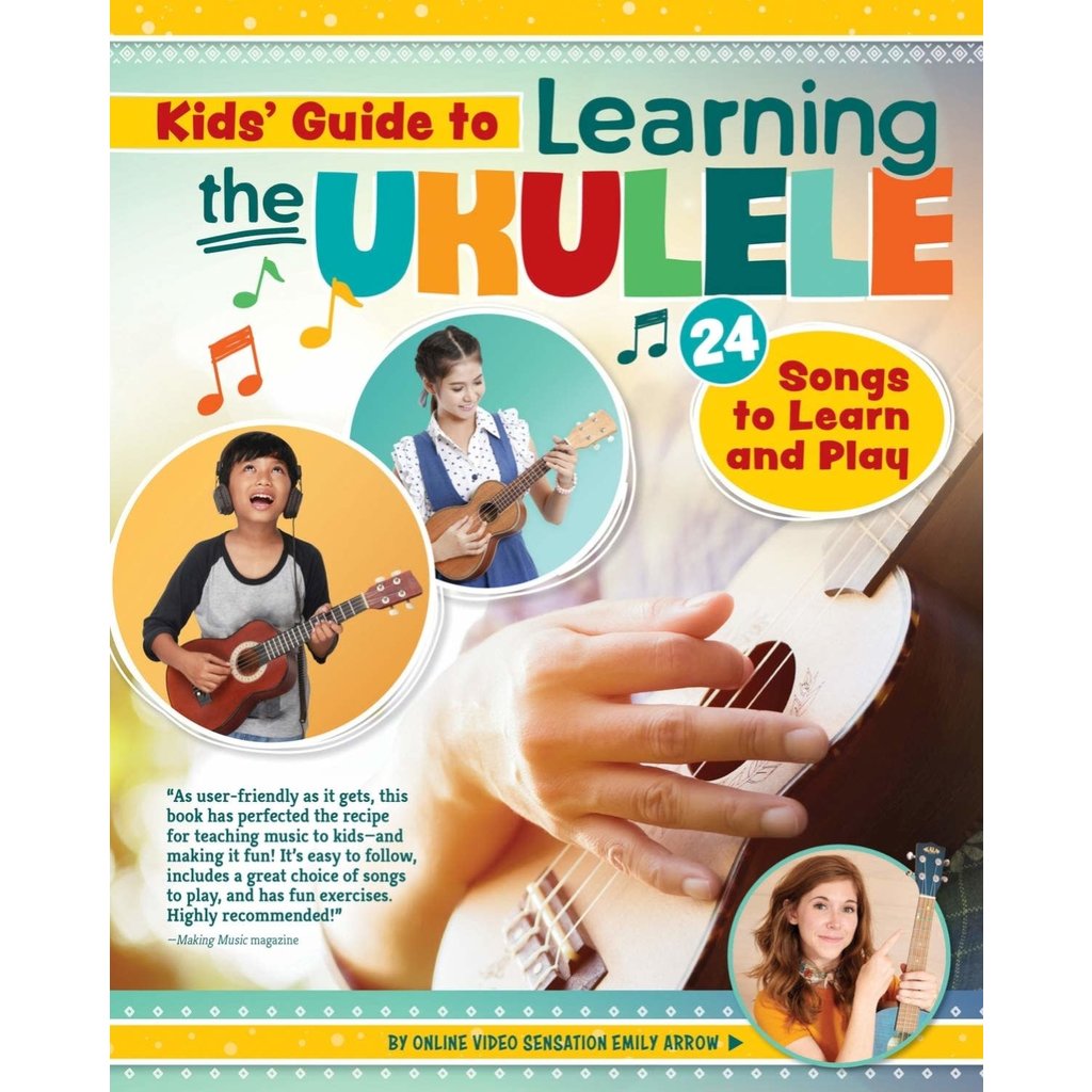 HAPPY FOX BOOKS KIDS GUIDE TO LEARNING THE UKULELE PB ARROW