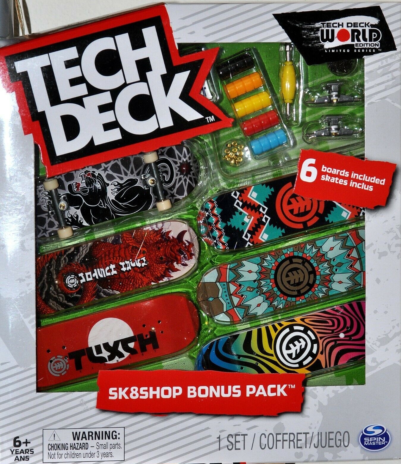 TECH DECK, Ultimate Street Spots Pack with 3 Fully Assembled Exclusive  Boards Toys, Coast to Coast Edition