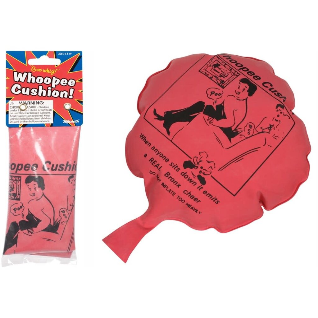 THE TOY NETWORK WHOOPEE CUSHION UN-INFLATED