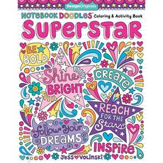 FOX CHAPEL PUBLISHING NOTEBOOK DOODLES SUPERSTAR*