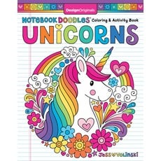 FOX CHAPEL PUBLISHING NOTEBOOK DOODLES UNICORNS