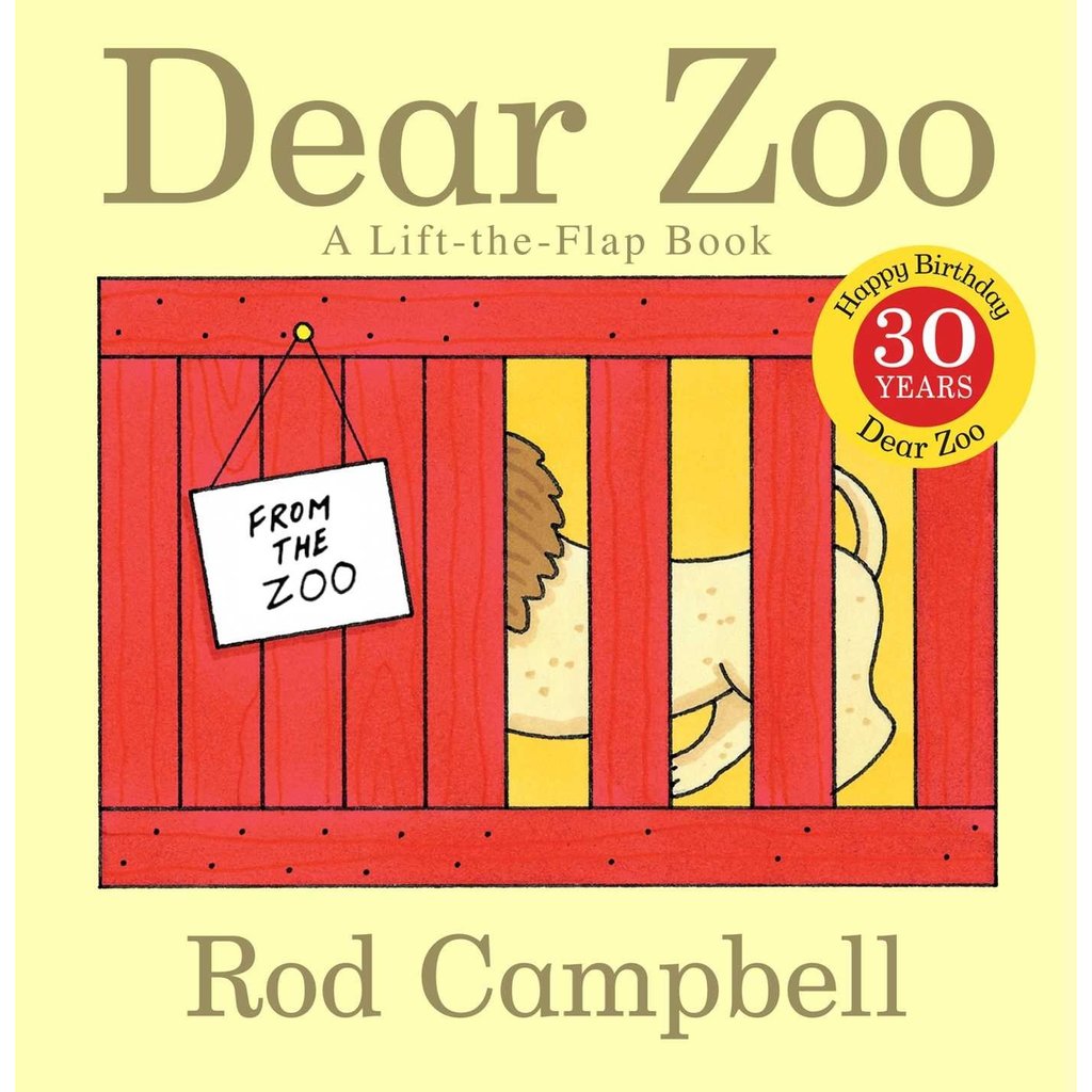 SIMON AND SCHUSTER DEAR ZOO A LIFT-THE-FLAP BOOK BB CAMPBELL