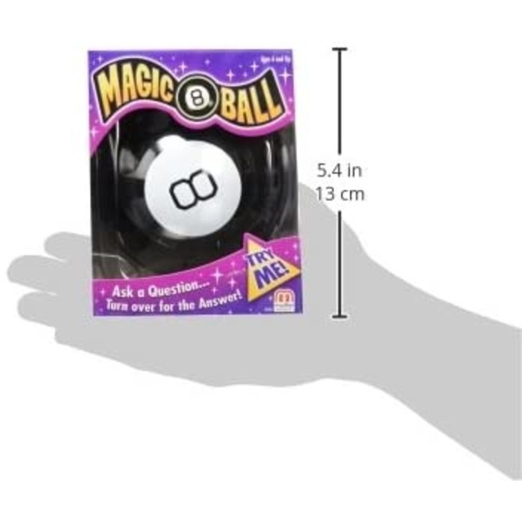 new MAGIC 8 BALL full Size classic billiard pool desk toy black by Mattel  30188