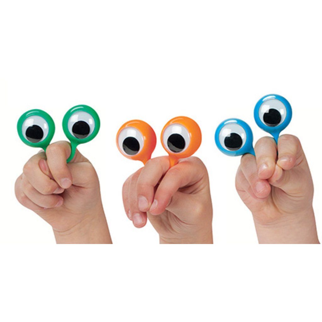 RI Novelty Dozen Set Finger Eye Puppets Party Favor Puppet Show Toys  Accessory 