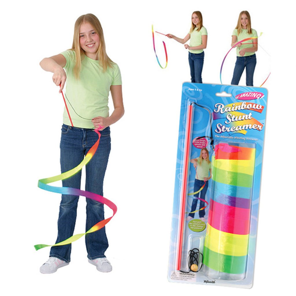 TOYSMITH RAINBOW STUNT STREAMER