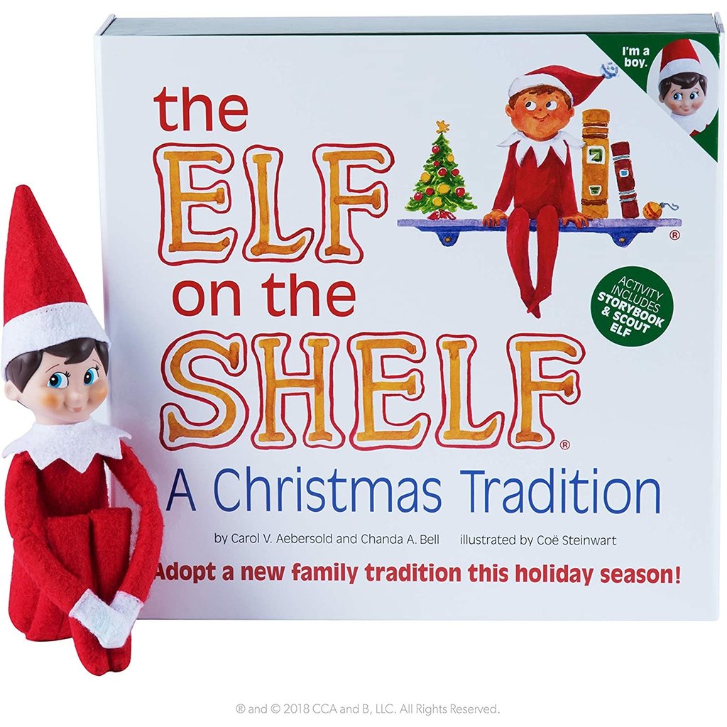 Elf On The Shelf Scout Elf and Christmas Tradition Box Set – Santa's Store:  The Elf on the Shelf®