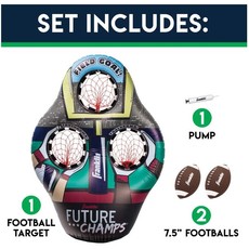 FRANKLIN INFLATABLE 3-HOLE FOOTBALL TARGET