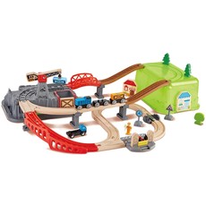 HAPE RAILWAY BUCKET BUILDER SET