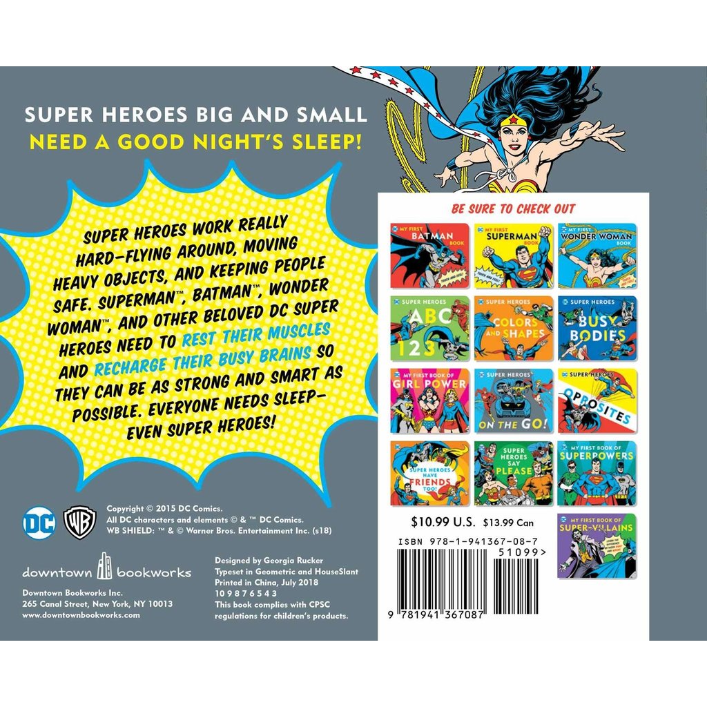 SIMON AND SCHUSTER EVEN SUPER HEROES SLEEP