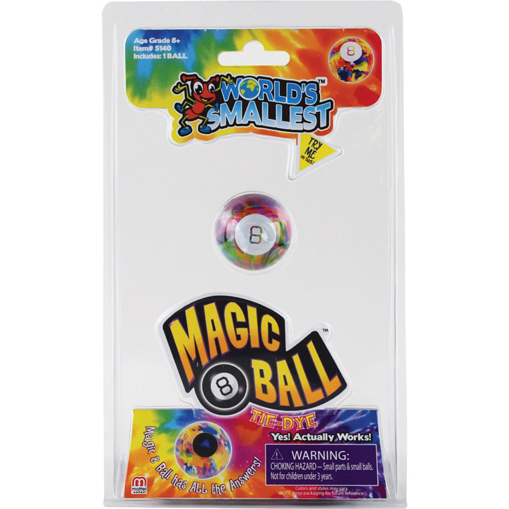 WORLDS SMALLEST MAGIC 8 BALL