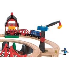 BRIO BRIO RAILWAY WORLD DELUXE SET