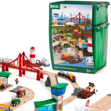 BRIO BRIO RAILWAY WORLD DELUXE SET