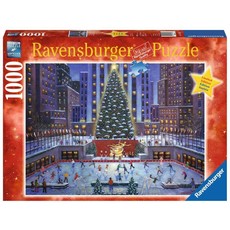 RAVENSBURGER USA NYC CHRISTMAS 1000 PC PUZZLE*