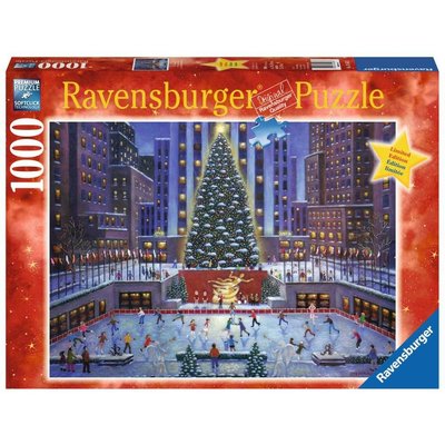 RAVENSBURGER USA NYC CHRISTMAS 1000 PC PUZZLE*