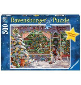 THE CHRISTMAS SHOP 500 PIECE PUZZLE