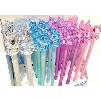 BC USA FINELINE GEL PEN CRYSTAL UNICORN*