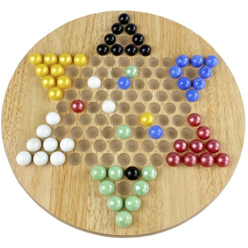 WOOD EXPRESSIONS CHINESE CHECKERS
