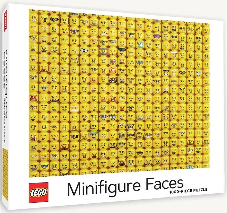 LEGO MINIFIGURE FACES 1000 PIECE PUZZLE