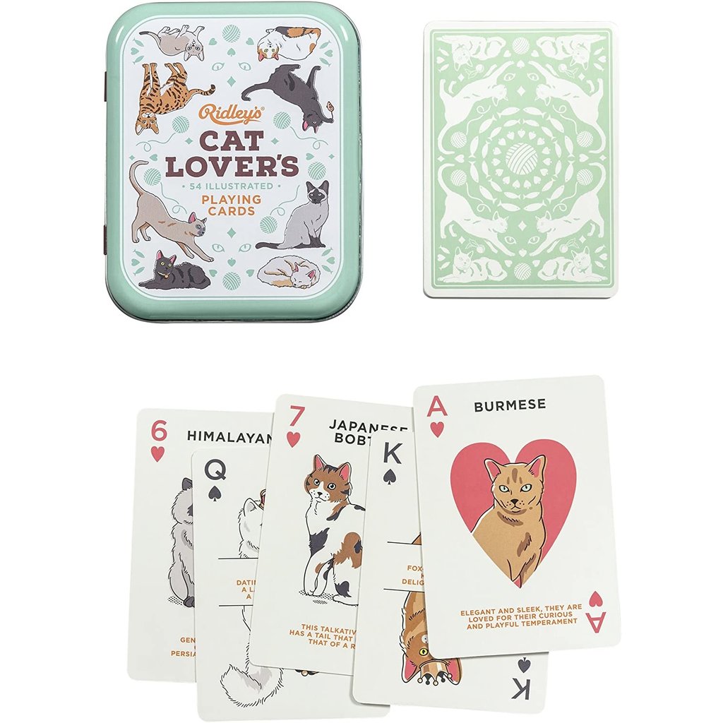 CAT LOVER'S PLAYING CARDS