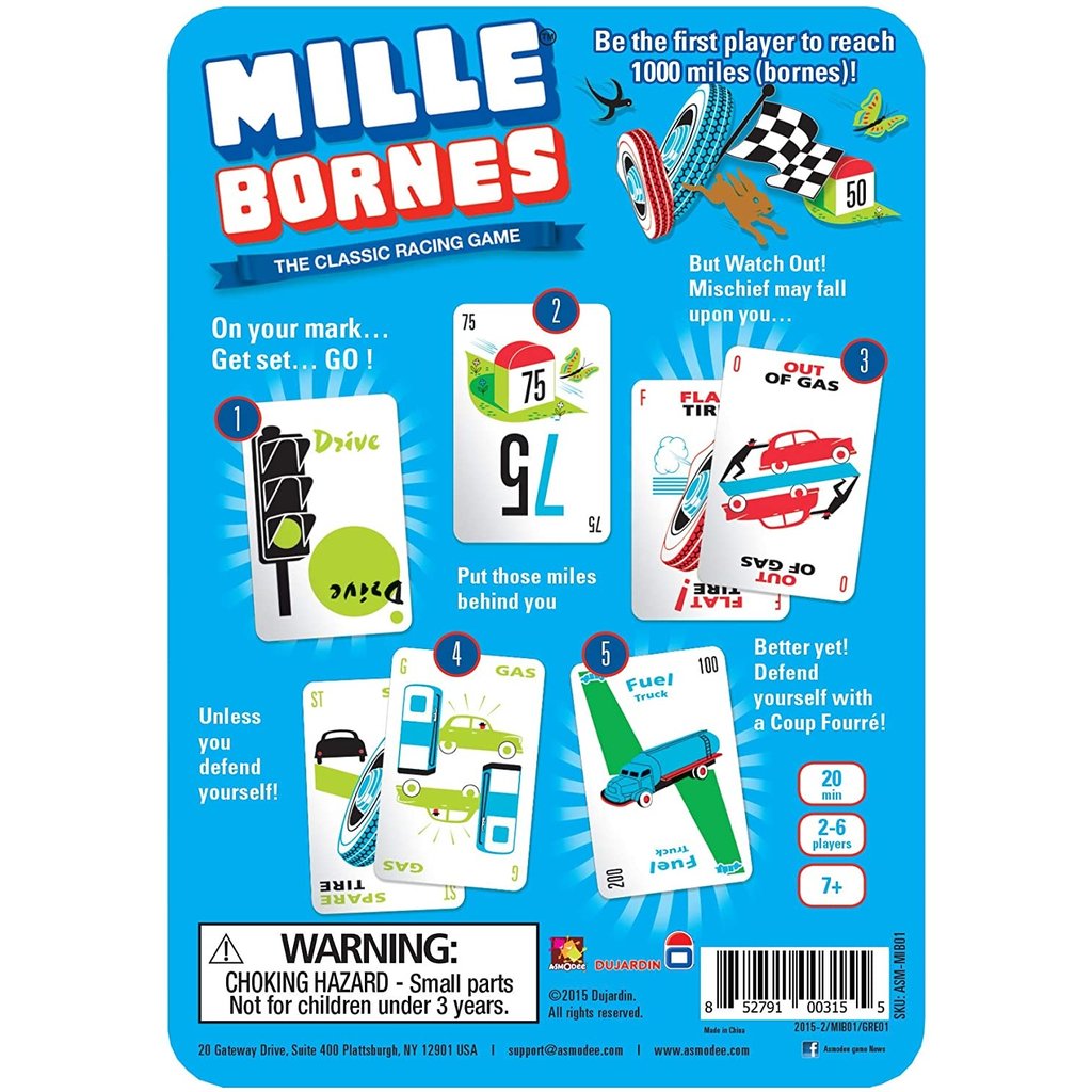 ASMODEE MILLE BORNES