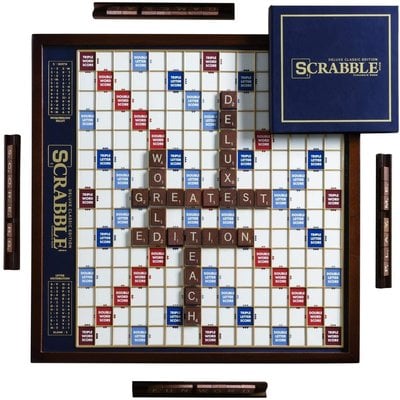 SCRABBLE DELUXE