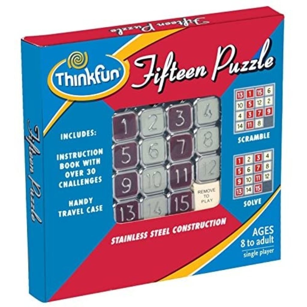 THINK FUN FIFTEEN PUZZLE