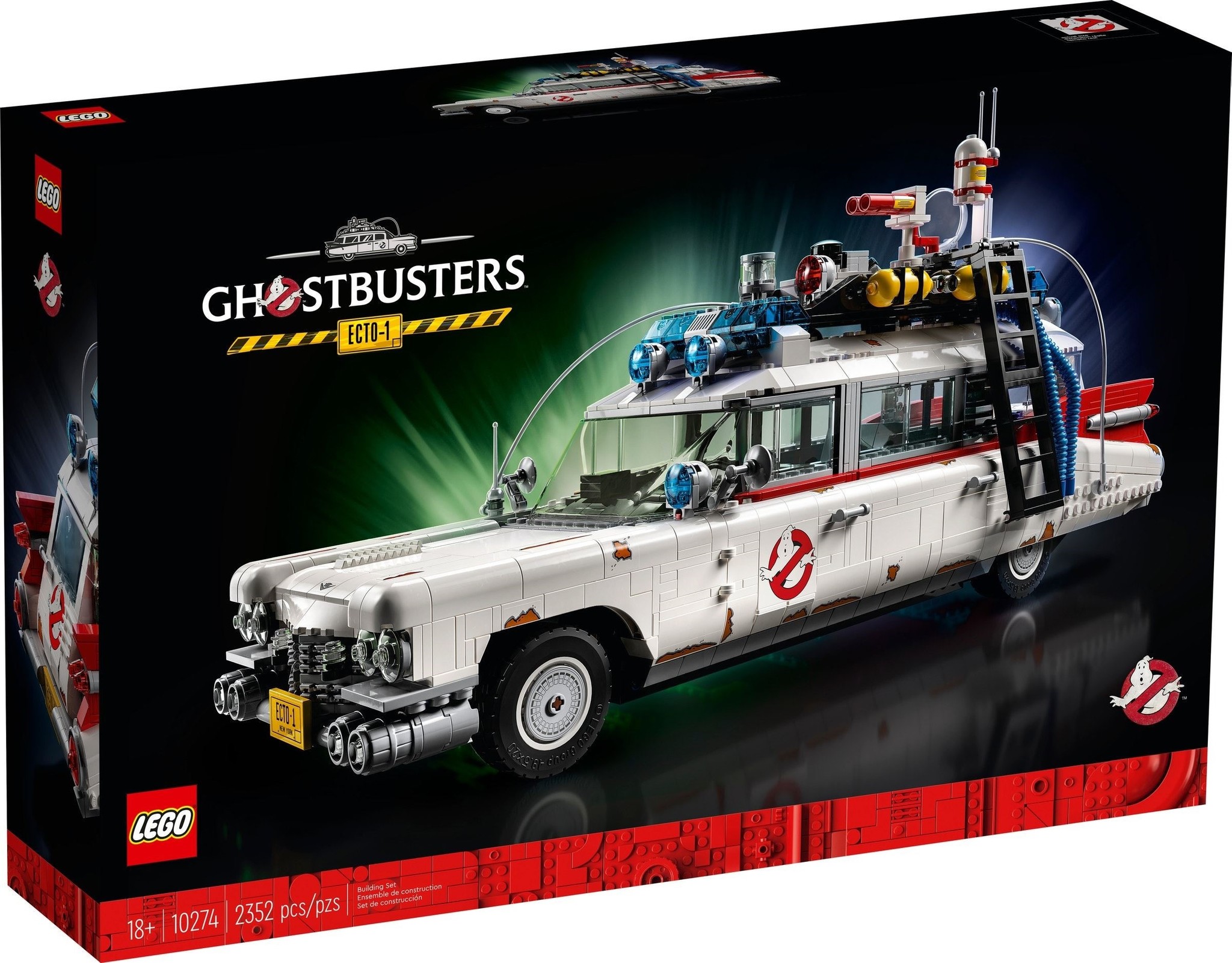 Playmobil Ghostbusters Ecto-1 Legendary Action Vehicle Figures Kids Toy Gift 