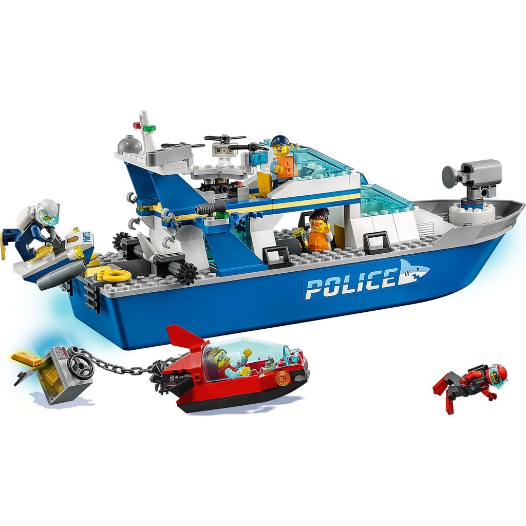 LEGO POLICE PATROL BOAT*