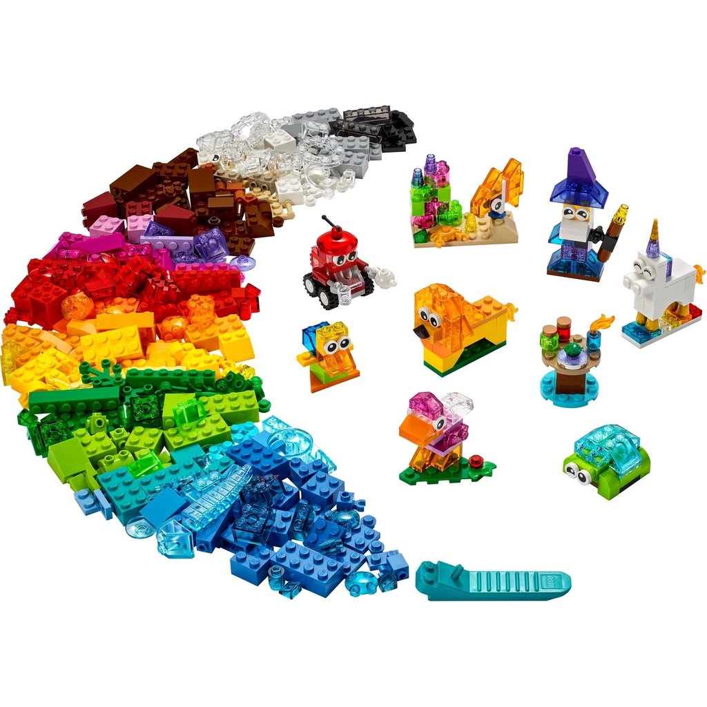 LEGO CREATIVE TRANSPARENT BRICKS