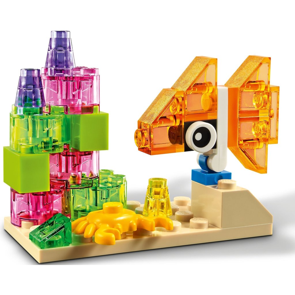 LEGO CREATIVE TRANSPARENT BRICKS**