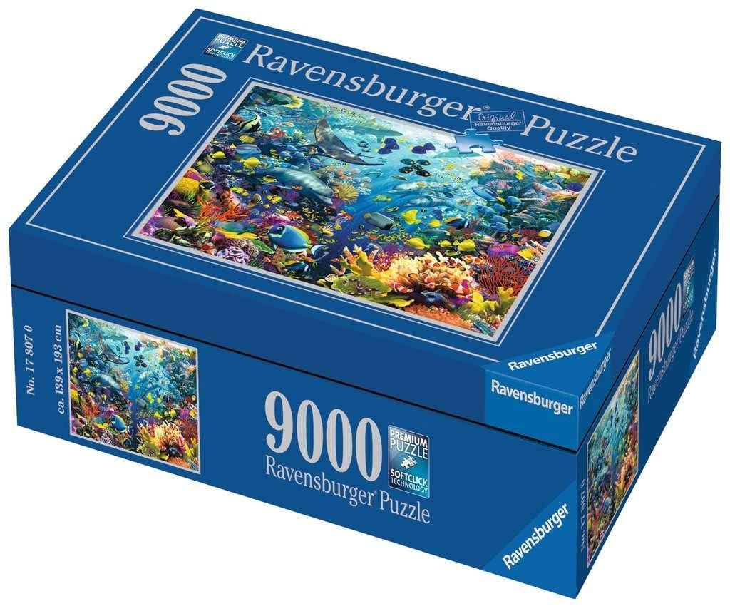 ジグソーパズル9000ピース 水中パラダイス Ravensburger UNDERWATER PARADISE 9000 PIECE PUZZLE - THE TOY STORE