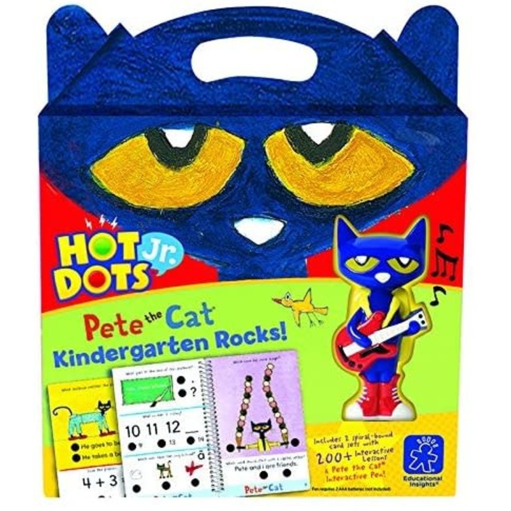 HOT DOTS JR PETE THE CAT KINDERGARTEN ROCKS! - THE TOY STORE