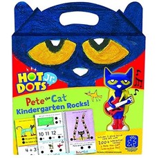 EDUCATIONAL INSIGHTS HOT DOTS JR PETE THE CAT KINDERGARTEN ROCKS!*