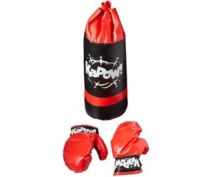 PUNCHING BAG GLOVE SET THE TOY STORE