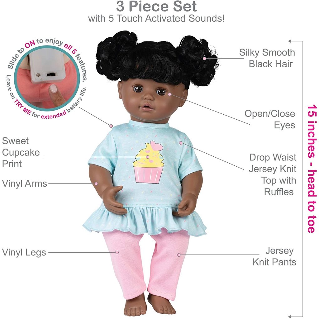 ADORA CUDDLE & COO INTERACTIVE TALKING DOLL