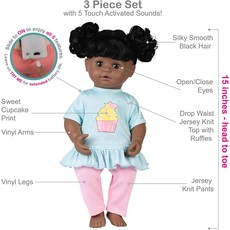 ADORA CUDDLE & COO INTERACTIVE TALKING DOLL