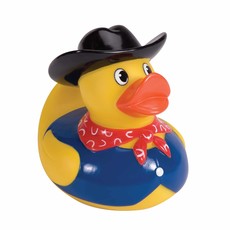 COWBOY RUBBER DUCK