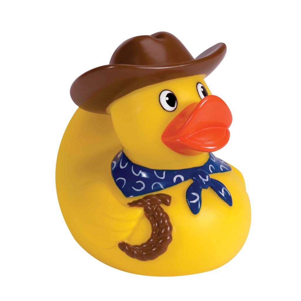 COWBOY RUBBER DUCK