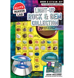 KLUTZ LIGHT UP ROCK & GEM COLLECTION KLUTZ