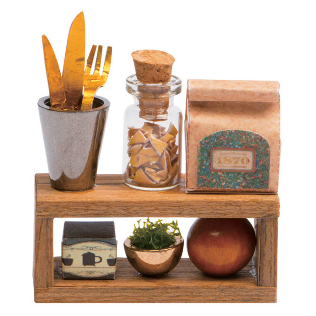 Hands Craft DIY Miniature Store Kit | Simon's Coffee (DG109)