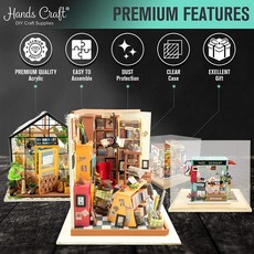 HANDS CRAFT DIY HOUSE ACRYLIC DUSTCOVER