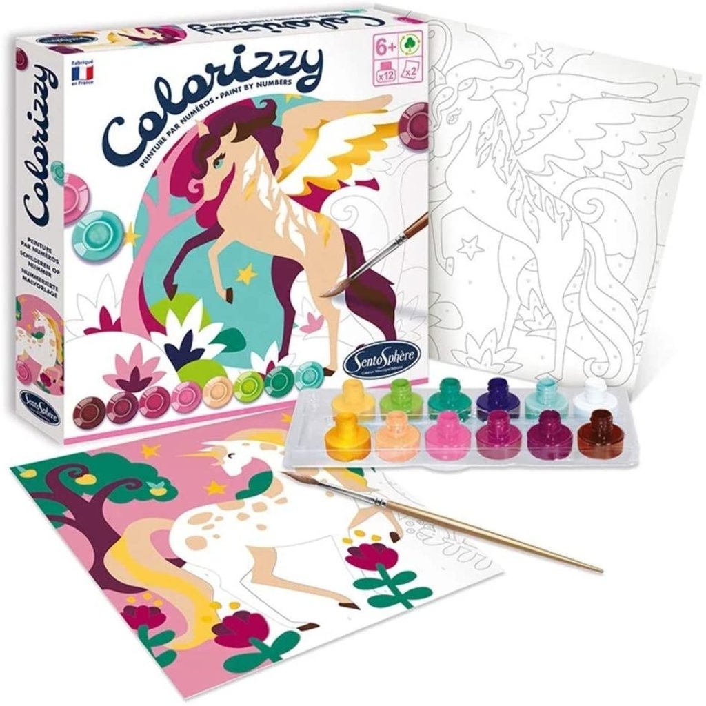 COLORIZZY PAINT BY NUMBER - THE TOY STORE