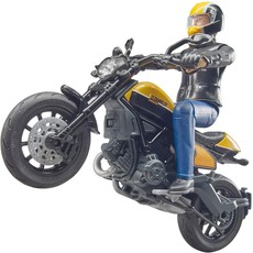 BRUDER TOYS AMERICA MOTORCYCLE WITH DRIVER*