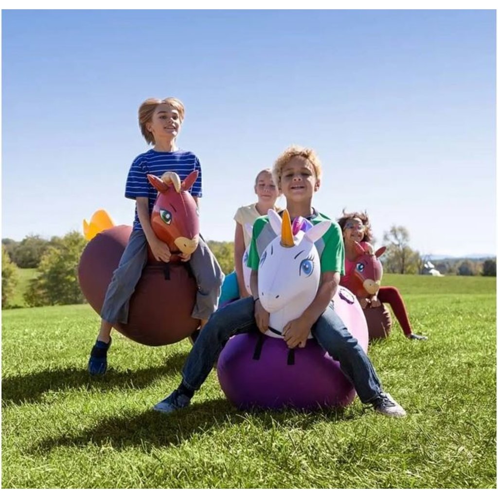 HEARTHSONG / EVERGREEN HOP  'N  GO INFLATABLES HORSE